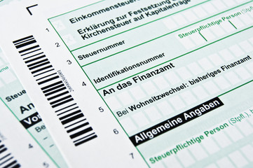 Steuerformular