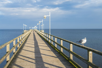 Obraz premium Insel Usedom Seebrücke Bansin