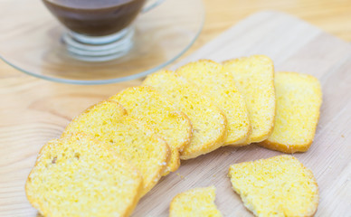 Crispy Bread Butter Sugar