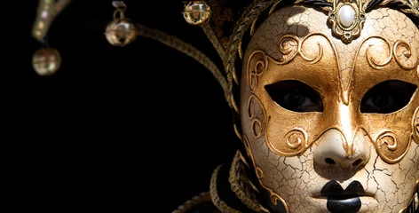 Gardinen Venezianische Karnevalsmaske © sodafish visuals