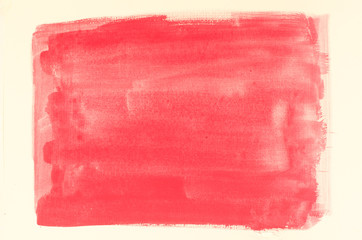 red watercolor painting background