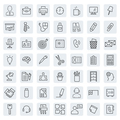Office icon set.