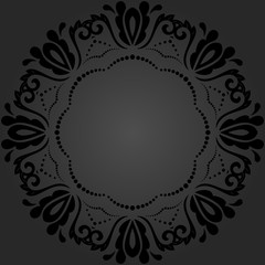 Floral Vector Abstract Pattern