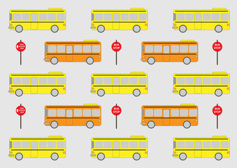 School bus illustration © nitinut380