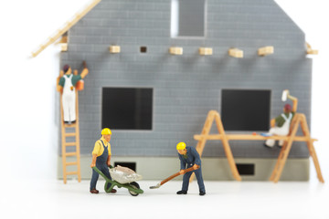 Construction of cottages