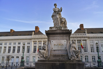 place des martyrs, Bruxelles, Belgique