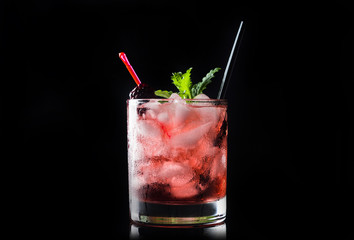 Blackberry cocktail