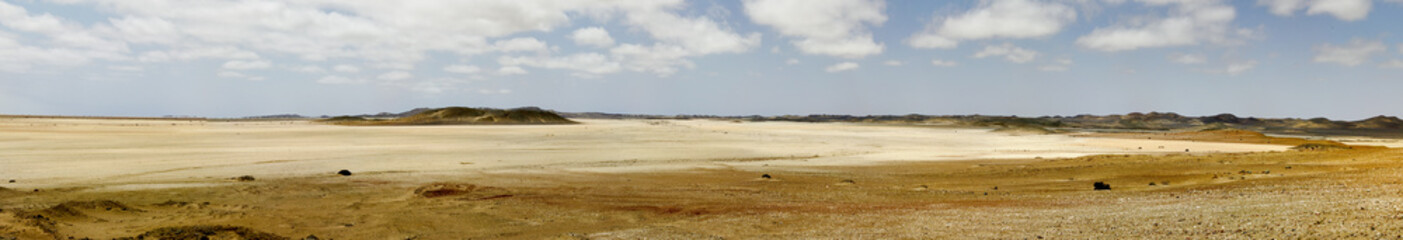 Namibia desert, Africa - panoramic view
