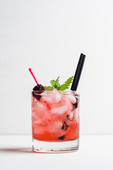 Blackberry cocktail © maxandrew