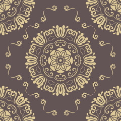 Seamless Oriental Vector Background