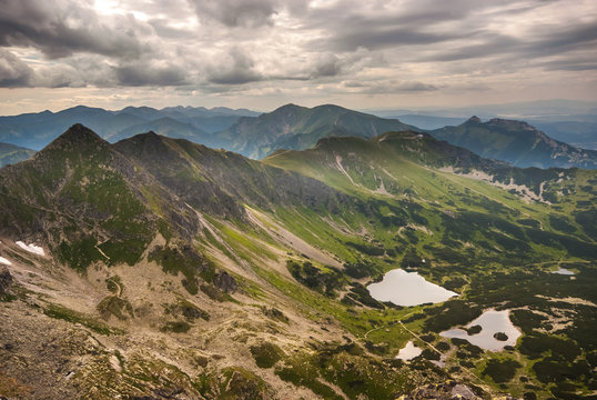 Tatry , Kościelec, Czarny Staw Gąsienicowy, Polska