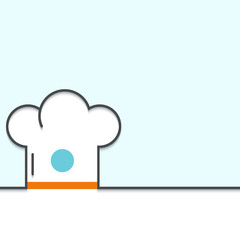 Vector modern outline flat design of MENU