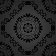 Seamless Oriental Vector Background