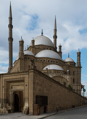 Fototapeta na wymiar The great Mosque of Muhammad Ali Pasha, Cairo, Egypt