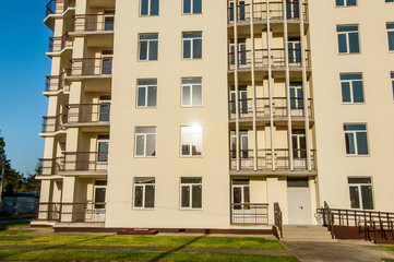 Modern apartment house