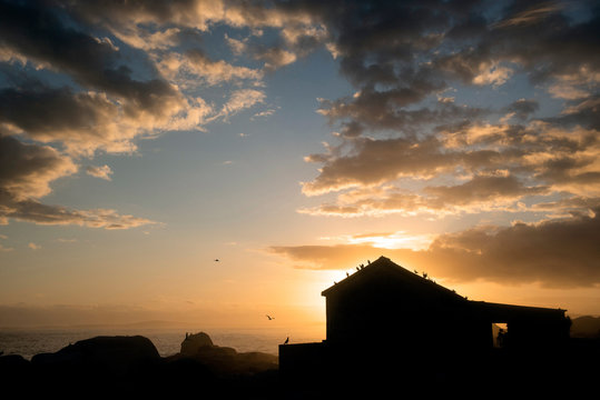 sunrise on malgas island