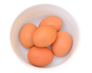 eggs in a bowl