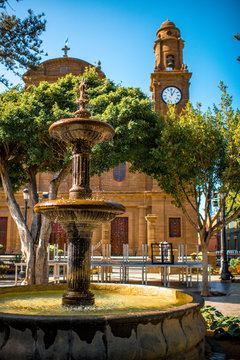 Center square in Galdar city