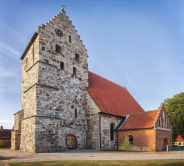 Fototapeta na wymiar Simrishamn medieval church