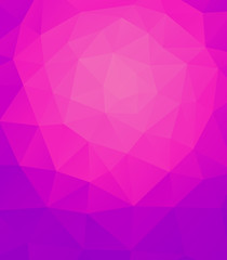 purple abstract Vector polygon background