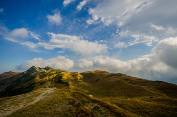 Obraz premium Tatry Zachodnie jesienią