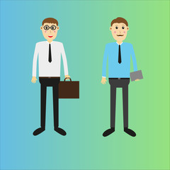 Businessman characters