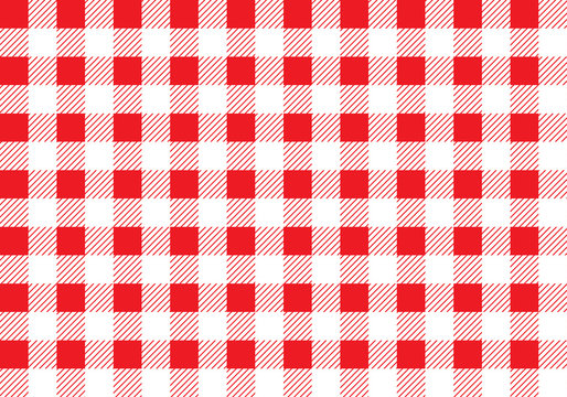 Seamless picnic pattern