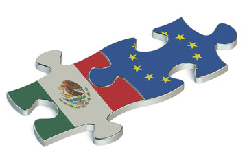 Mexico and EU puzzles from flags