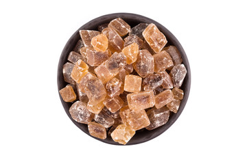 cane sugar in a bowl