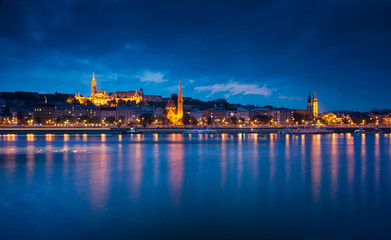Budapest at night
