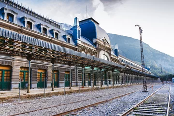 Photo sur Plexiglas Gare Ancienne gare