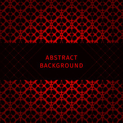 Lights abstract shape on dark background