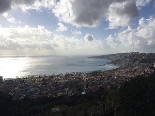 Il Golfo di Napoli dalla Certosa di San Martino - Vomero