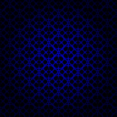 Lights abstract shape on dark background