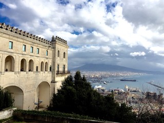 Il Golfo di Napoli dalla Certosa di San Martino - Vomero