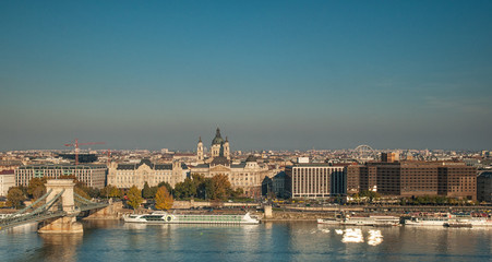 Fototapeta na wymiar Budapest in autumn