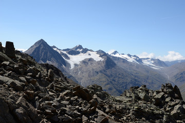 Auf dem Wilden Mannle, Ötztaler Alpen