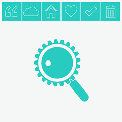 Search vector icon.