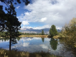 Obraz premium colorado lake retreat