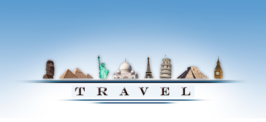 Representation online travel monuments