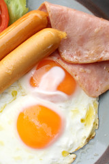 American breakfast