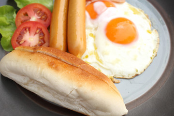 American breakfast