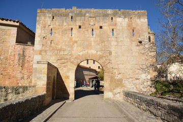 Naklejka premium Muralla en Santo Domingo de Silos
