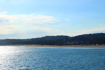 太平洋と静波海岸