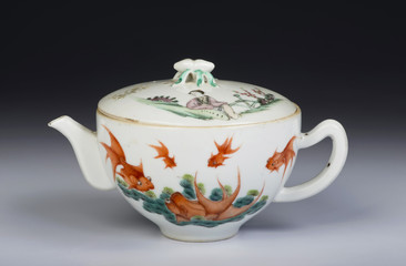 Antique Chinese teapot.