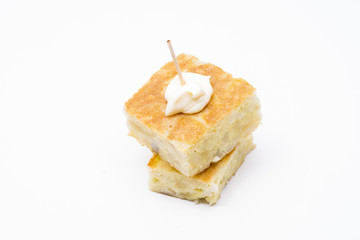 Spanish omelette.