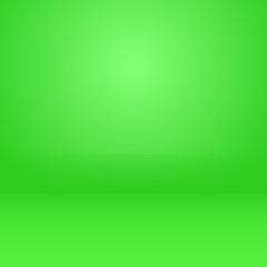 Studio room mock up abstract background vector design in green r