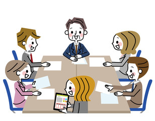 会議　ミーティング