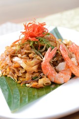 Penang famous fried noodle Char kuey teow