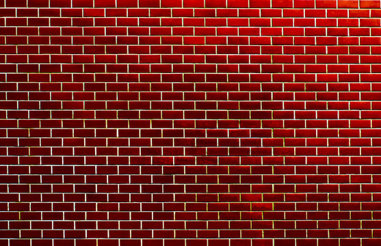 Fototapeta red brick wall texture, background